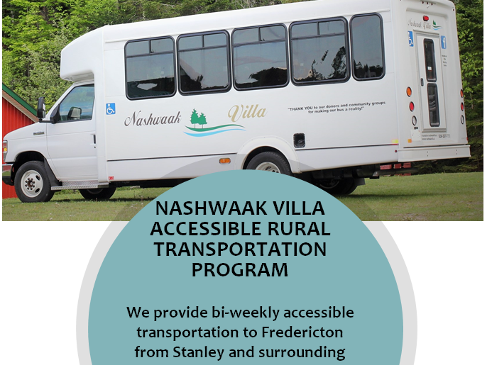 Nashwaak Villa - Past Foundation Projects - Poster Bus Outreach